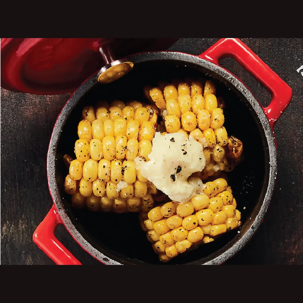 ذرة بالزبدة